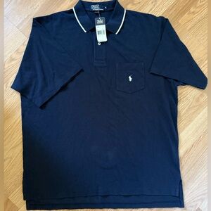Ralph Lauren Men's Dark Blue Polo Shirt